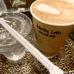 West Main Coffeehouse and Creamery - Vanilla latte with almond milk