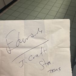 Juanita Craft Station - She needs to be replaced or in the back please because her customer service is incompetent