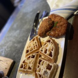Chicken and Waffles Dinner