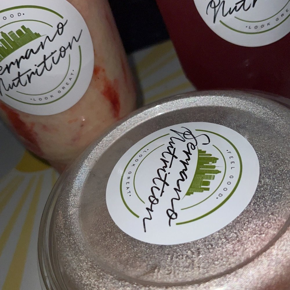 Serrano Nutrition - Protein oatmeal with a pineapple smoothie with chamoy and tajin and a dragon fruit tea - Juice Bars & Smoothies Near Me - Katy, Texas Serrano Nutrition - Protein oatmeal with a pineapple smoothie with chamoy and tajin and a dragon fruit tea - Juice Bars & Smoothies Near Me - Katy, Texas