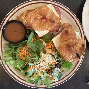 Crepes de Paris - Ham & Cheese Sandwich on Croissant - Creperies Near Me - Jurupa Valley, California