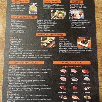 Sumo Sushi - Japanese Near Me - Houston, Texas