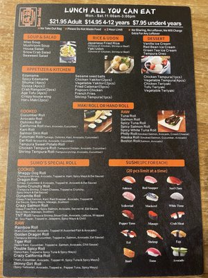 Menu photo 8 Sumo Sushi Houston, TX Menu photo 8 Sumo Sushi Houston, TX
