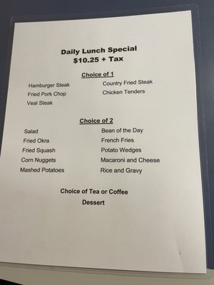 Menu photo 3 Mac & Jerry's Diner Robertsdale, AL