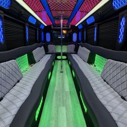 5 Star Party Bus Rental - Ride In Style! Offering Free Karaoke!