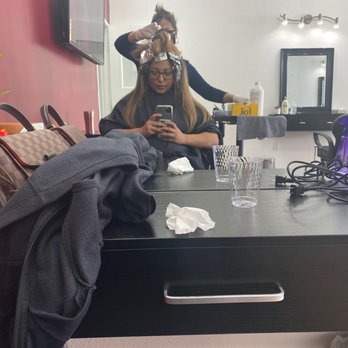 MK Beauty Salon - Highlights almost done! - Waxing Near Me - Tracy, California MK Beauty Salon - Highlights almost done! - Waxing Near Me - Tracy, California