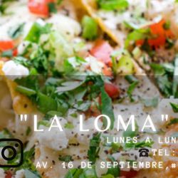 LA LOMA restaurante - Portada