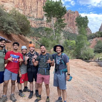 Zion Rock & Mountain Guides - After Rappelling. - Tours Near Me - Springdale, Utah Zion Rock & Mountain Guides - After Rappelling. - Tours Near Me - Springdale, Utah