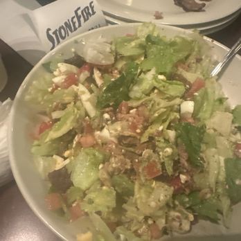 Stonefire Grill - Brea - Honestly the saddest "Steak Salad" ! By far the worst salad. The "steak" was from a ready pac , the bacon was Bacon bits ! - Barbeque Near Me - Brea, California Stonefire Grill - Brea - Honestly the saddest "Steak Salad" ! By far the worst salad. The "steak" was from a ready pac , the bacon was Bacon bits ! - Barbeque Near Me - Brea, California