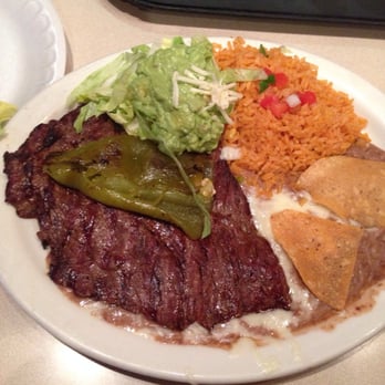 Las Fuentes - Carne asada plate... So delicious!!! - Mexican Near Me - Reseda, California