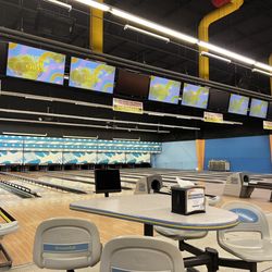 All American Fun Park - Bowling on a rainy day