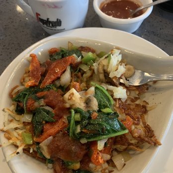 Eggsquisite Cafe - Allen - Veggie Skillet (no eggs, no cheese) - Breakfast & Brunch Near Me - Allen, Texas Eggsquisite Cafe - Allen - Veggie Skillet (no eggs, no cheese) - Breakfast & Brunch Near Me - Allen, Texas