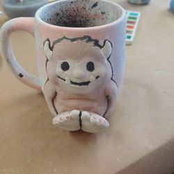 Picasso's Palette - Cute yetti mug!