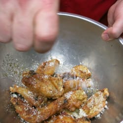 The Roasted Tomato - Hand Tossed Garlic Parm Wings!