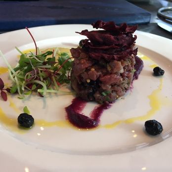 360 Restaurant - Bison tartare was good - Canadian (New) Near Me - Toronto, Ontario