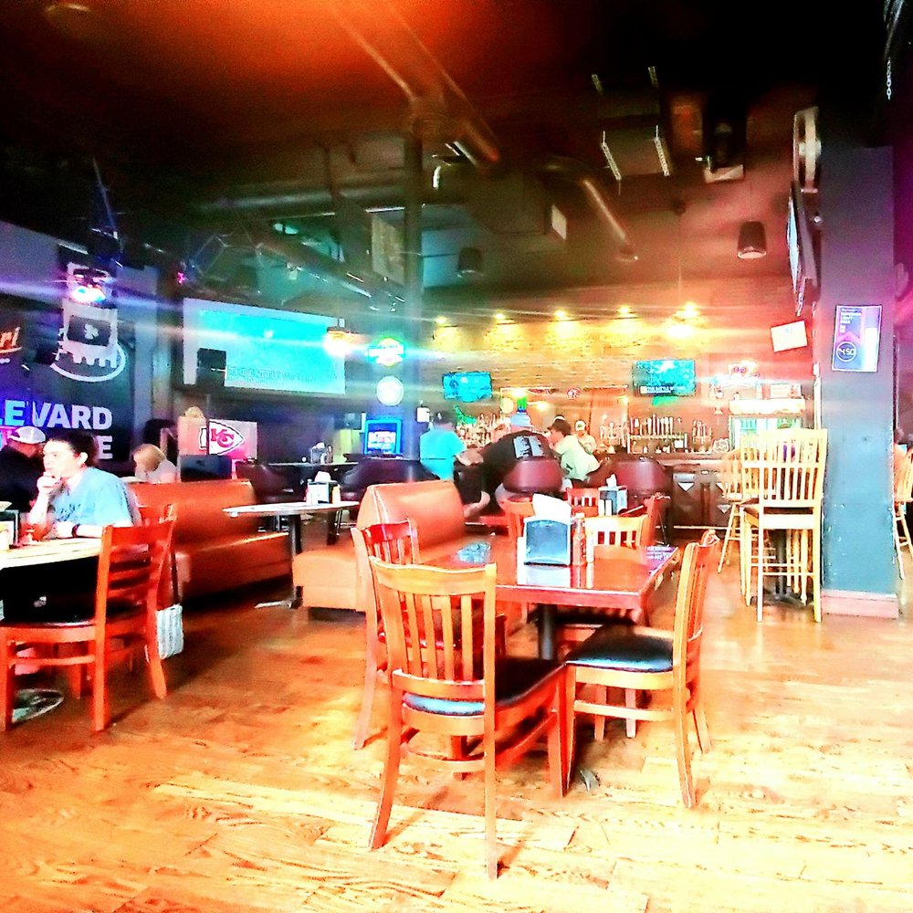 the interior of a restaurant