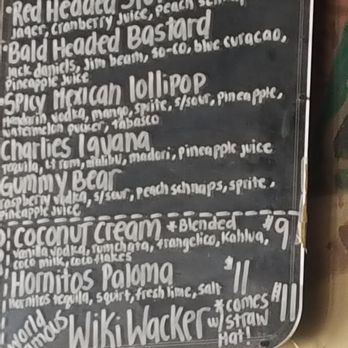 Luau Larry's - Drink Menu - New American Near Me - Avalon, California