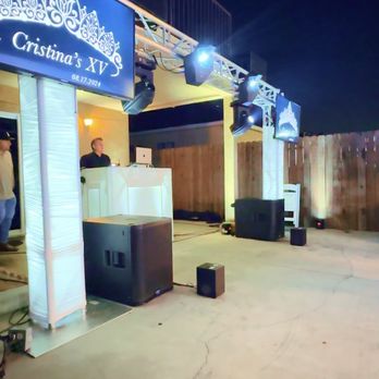 Vesta Events - DJ setup For Cristina's Quinceañera. 08.17.2024 - DJs Near Me