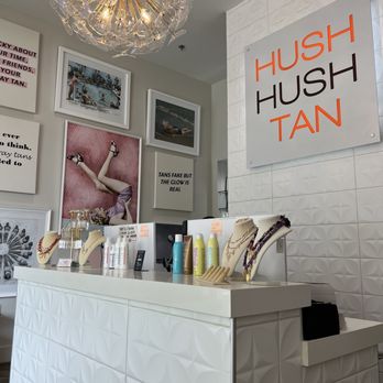Hush Hush Tan - Lobby - Spray Tanning Near Me - Dallas, Texas Hush Hush Tan - Lobby - Spray Tanning Near Me - Dallas, Texas