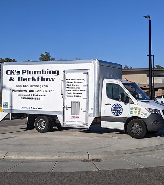 Slide of CK's Plumbing & Backflow