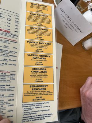 Menu photo 1 The Original Pancake House Portland, OR