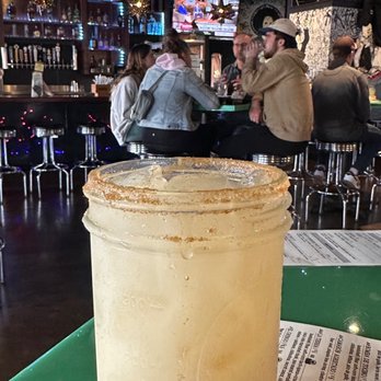 Barrio Tacos - My lychee margarita with a ginger sugar rim - Do-It-Yourself Food Near Me - Columbus, Ohio