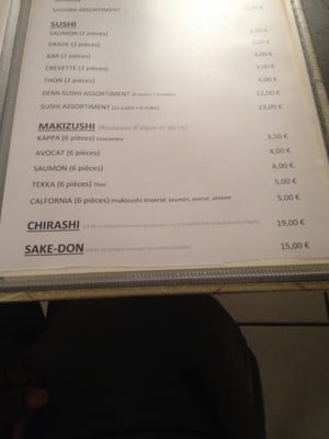 Menu photo 2 Le Maiko Clermont Ferrand, 63 Menu photo 2 Le Maiko Clermont Ferrand, 63