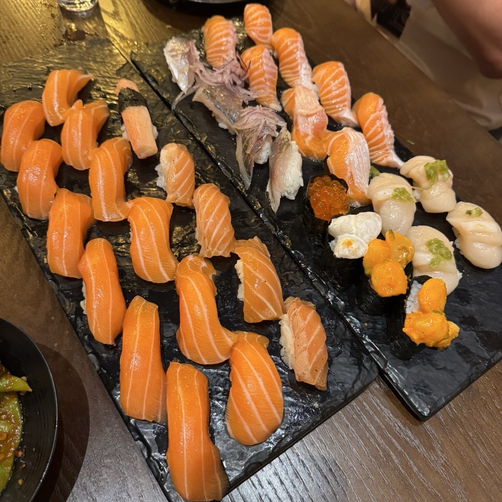 Assorted nigiri