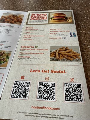 Menu photo 1 Hooters Naples, FL Menu photo 1 Hooters Naples, FL