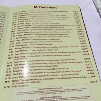 Masala - Mittagskarte - Indian Near Me - Holzkirchen, BY
