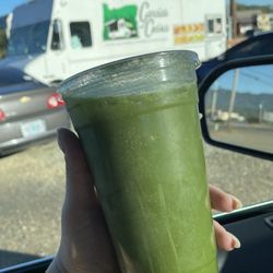 Green drink! Yummy