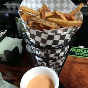 El Patio - Duck fat fries with cilantro aioli $6.5 -  Tasty! - Bars Near Me - Berkeley, California