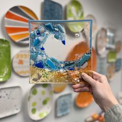 The Mud Room - Looking for a new way to explore your creative side? Join us to create with colorful fused glass!...