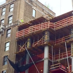 Park Avenue Christian Church Day School - Man working up there. 07/25/17