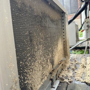 Sargash-Hvac - Very dirty condenser coil - Heating & Air Conditioning/HVAC Near Me