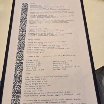 Dolina Santa Fe - Menu May 20, 2025 - Cafes Near Me - Santa Fe, New Mexico