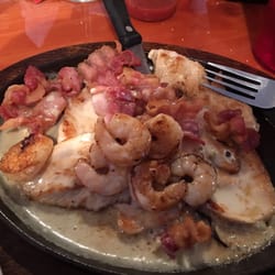 El Lago - Bacon check! Shrimp check! Chicken check! Best dish in house the Special Heydi!