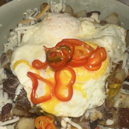 Steak and eggs no chimichurri