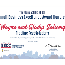 "Cheers to our amazing customers! Your trust and support helped us win the 2023 Small Business Excellence Award!
