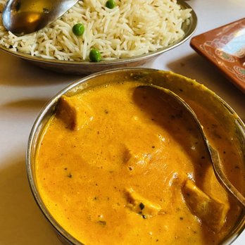 Delhi Diner - Chicken Tikka Masala (Front) and Basmati Rice (Back) - Indian Near Me - Albany, California Delhi Diner - Chicken Tikka Masala (Front) and Basmati Rice (Back) - Indian Near Me - Albany, California