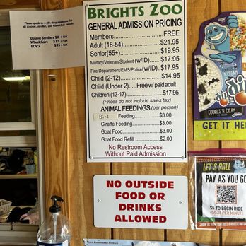 Bright's Zoo - Admission information - Zoos Near Me - Limestone, Tennessee