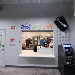 Modern Laundromat - Wash Dry fold drop off and pick up. ATM