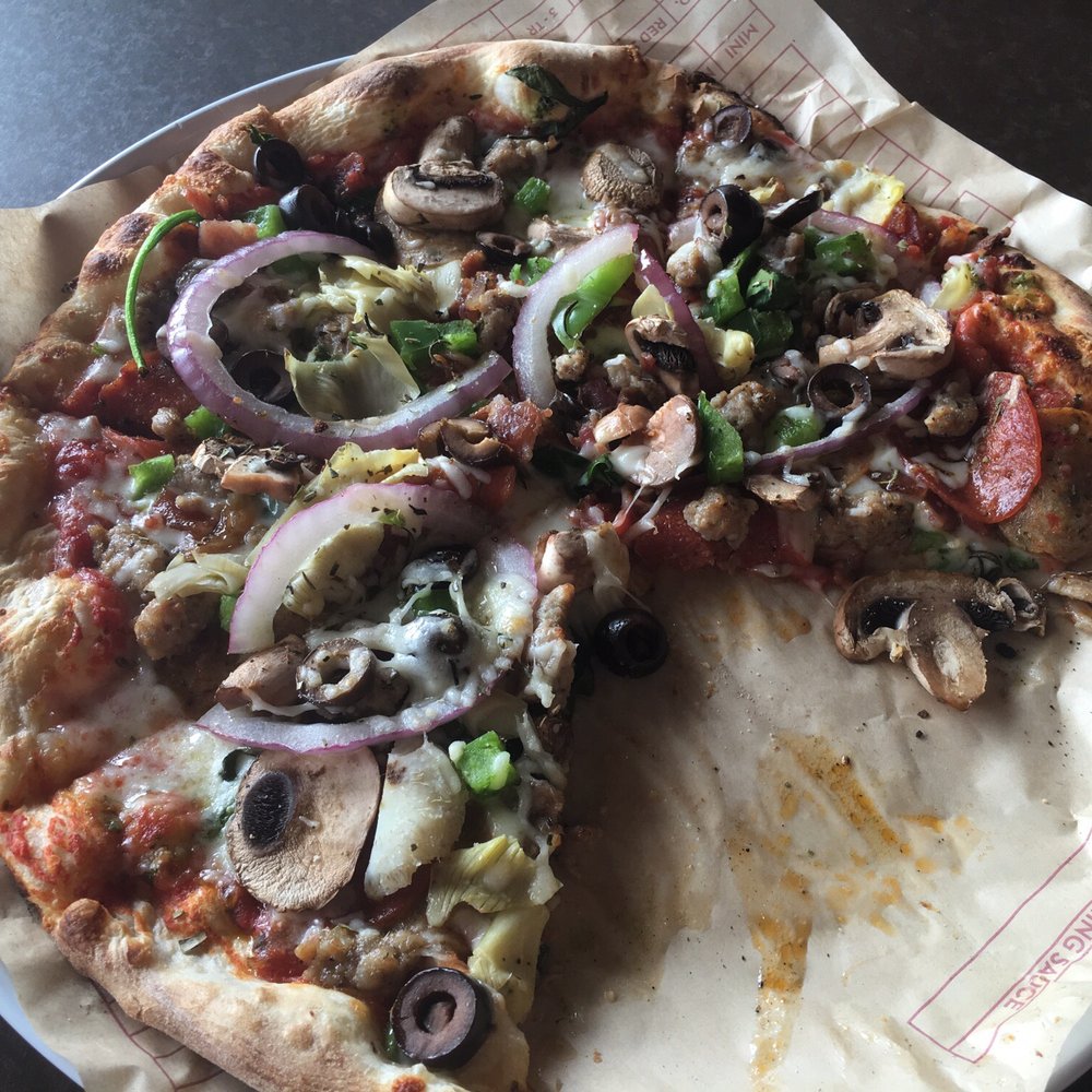 MOD Pizza - A mod for 2 and we couldn't even finish it. - Pizza Near Me - Katy, Texas MOD Pizza - A mod for 2 and we couldn't even finish it. - Pizza Near Me - Katy, Texas