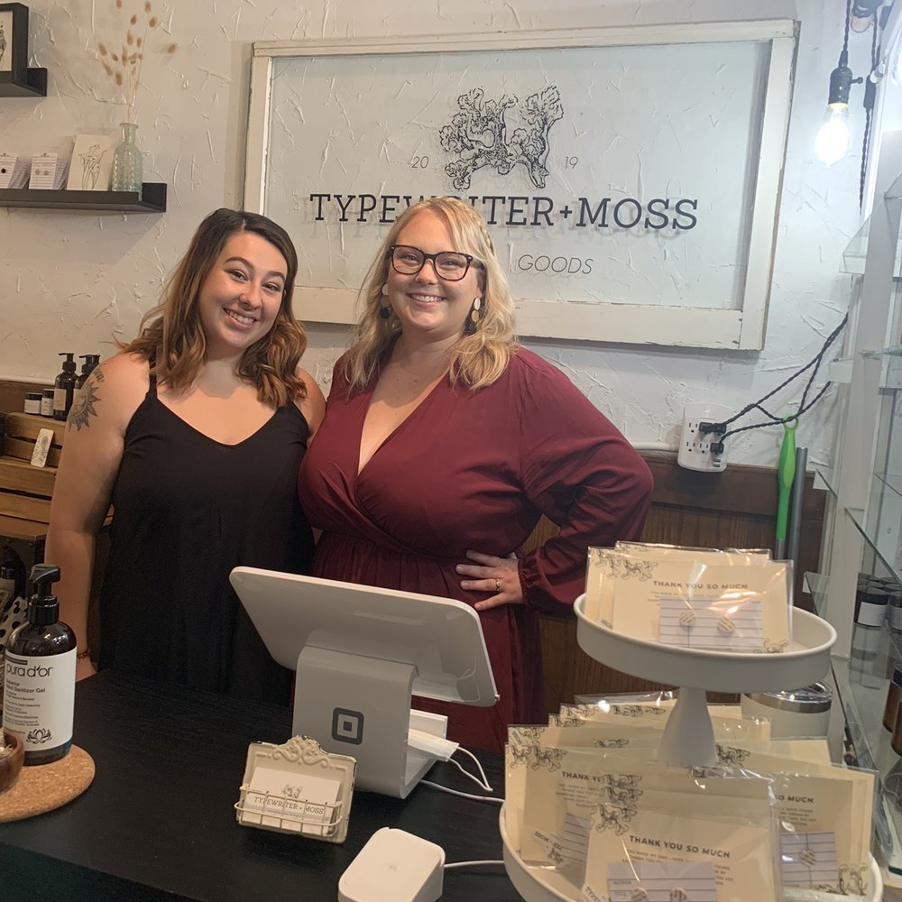Typewriter and Moss - The owner of typewriter + moss (on the right ) her name is Cleo ! - Jewelry Near Me - Auburn, California Typewriter and Moss - The owner of typewriter + moss (on the right ) her name is Cleo ! - Jewelry Near Me - Auburn, California