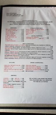 Menu photo 1 Beulah's Kitchen Middletown, CA