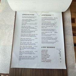 Restaurant Menu