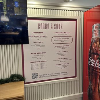 Corbo & Sons - Menu - Pizza Near Me - Holmdel, New Jersey