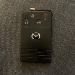 AKE key fob for Mazda mx5 that they were able to replace. AKE key fob for Mazda mx5 that they were able to replace.