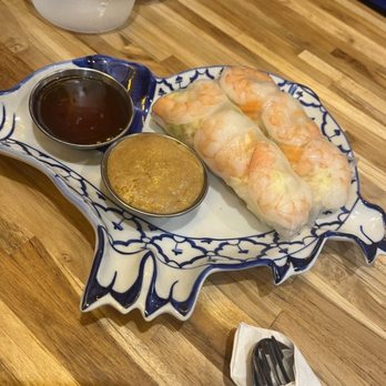 Morningside Thai - Soft Spring Roll Shrimp (2) - Thai Near Me - Houston, Texas