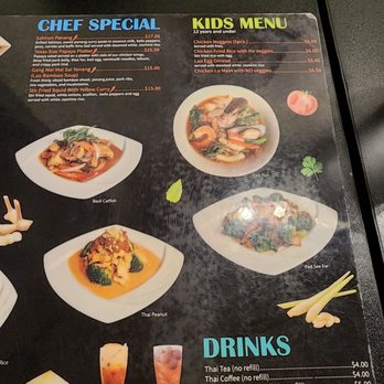 A Bite of Lao and Thai - Menu - Thai Near Me - Allen, Texas
